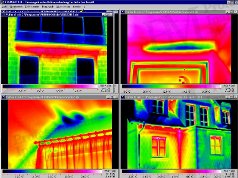 Épület-termográfia mérések elmélete, kiértékelő szoftverek - Fornax épület-termográfiai kiértékelő-szoftver (forrás: Infratec)