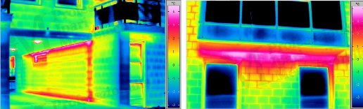 Building Thermography Practical Tips for Measurements - Detection of Thermal Bridges (source: Infratec)