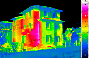 a napsütés hatása (hamis hőhatás építkezés alatti épületen)