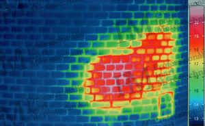 kéményfalazat kopásának felmérése