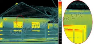 160x120 képpontos hőképrészlet, nagyítással