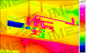 Példa alacsony emisszióval rendelkező - nehezen mérhető -tárgyra