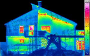 Lakóépület falainak állapotfelmérése, hőhidak keresése