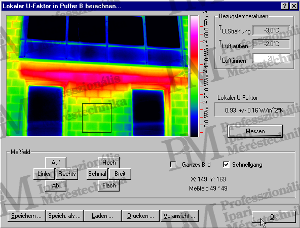 A hőveszteségi tényező számszerű meghatározása FORNAX szoftverrel