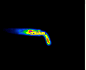 Lötspitze mit etwas besserer Fokussierung (max. Wert: 338 "C)
