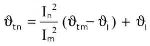 heating estimation for network equipment at nominal load